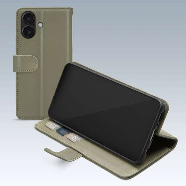 Mobilize Premium Gelly Wallet Book Case Apple iPhone 17 Vert