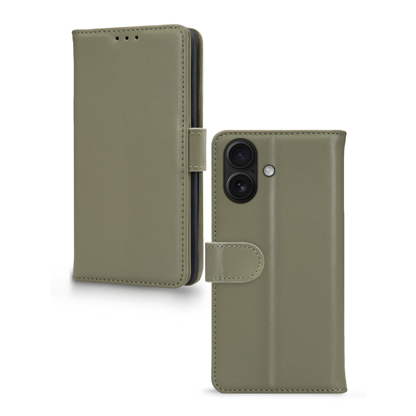 Mobilize Premium Gelly Wallet Book Case Apple iPhone 17 Green