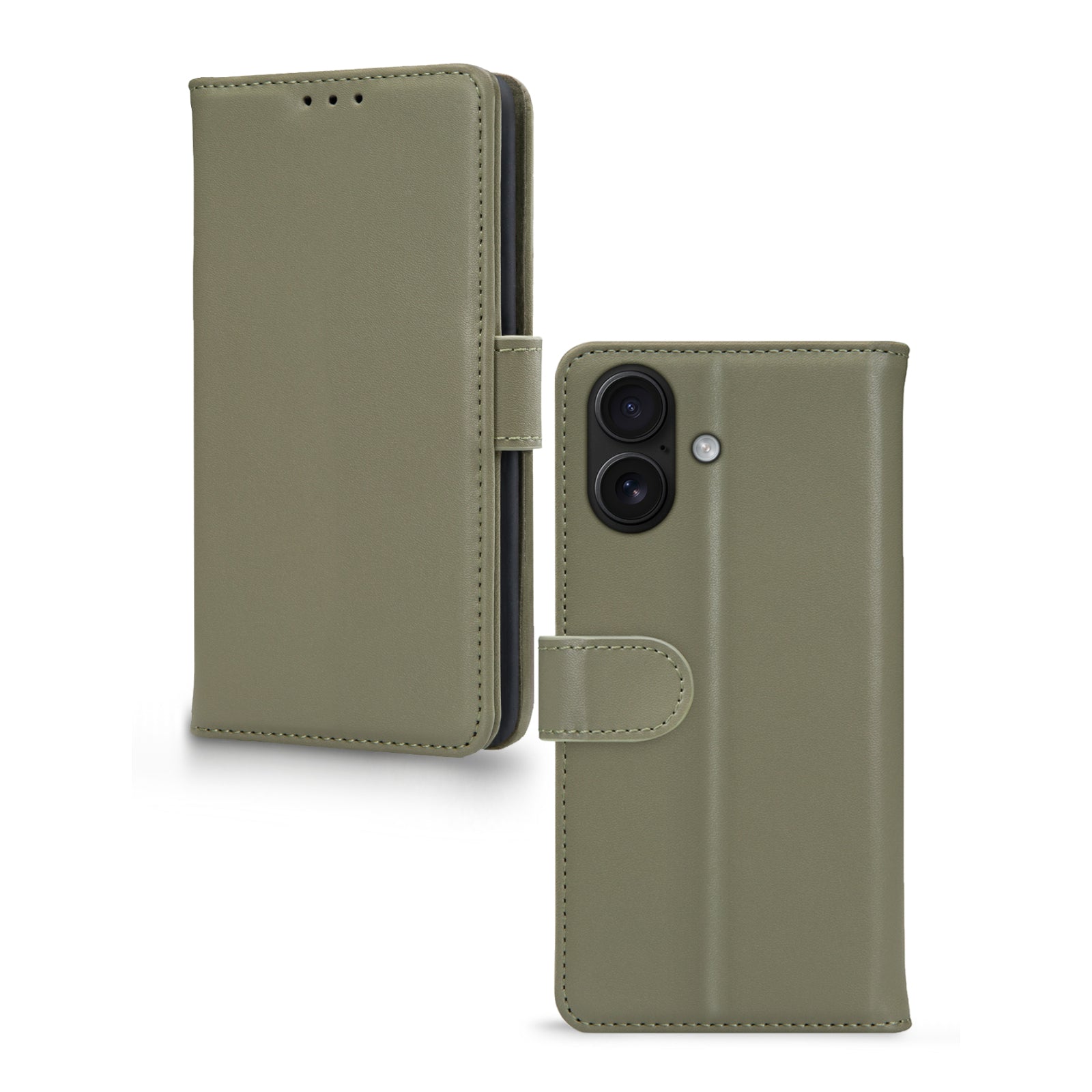 Mobilize Premium Gelly Wallet Book Case Apple iPhone 17 Green
