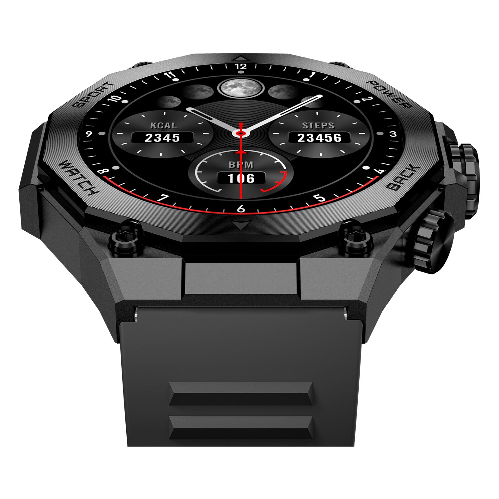 KSIX Smartwatch Titanium Black