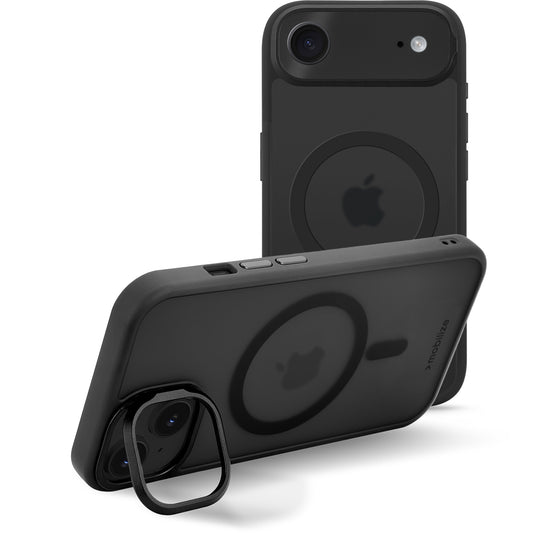 Mobilize MagSafe Compatible Hybrid Pro Case with Camera Stand Apple iPhone Air Black