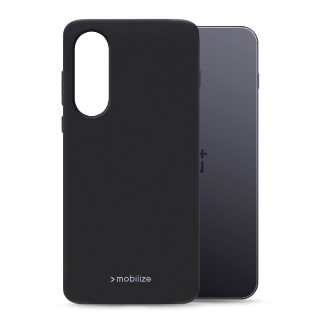 Mobilize Rubber Gelly Case OnePlus Nord 5 Mattschwarz