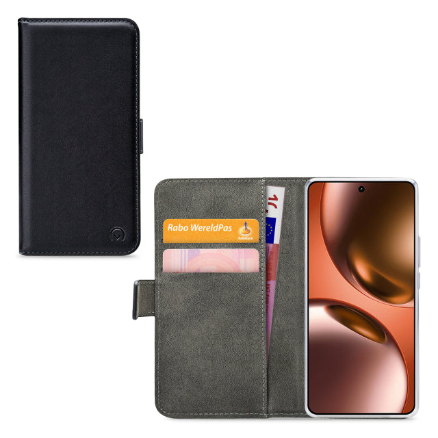 Mobilize Classic Gelly Wallet Book Case realme GT 7/GT 7T Schwarz