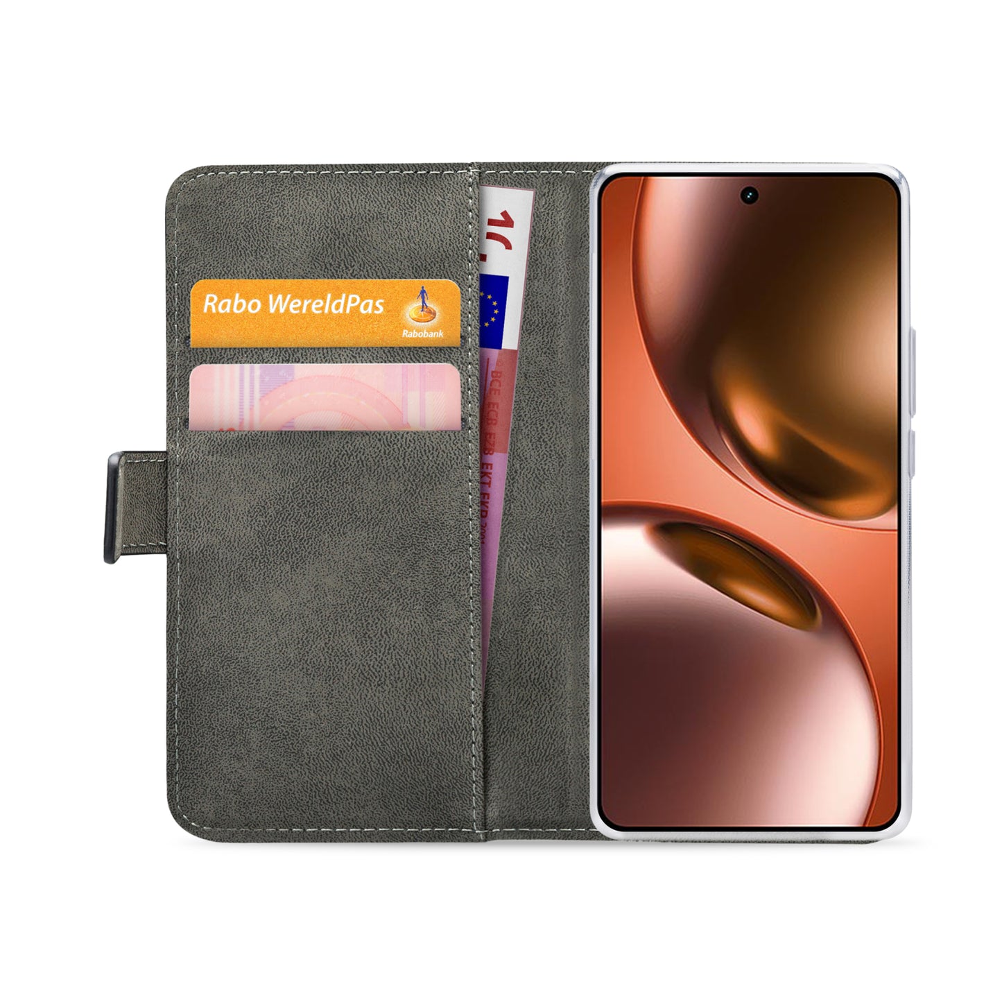 Mobilize Classic Gelly Wallet Book Case realme GT 7/GT 7T Black