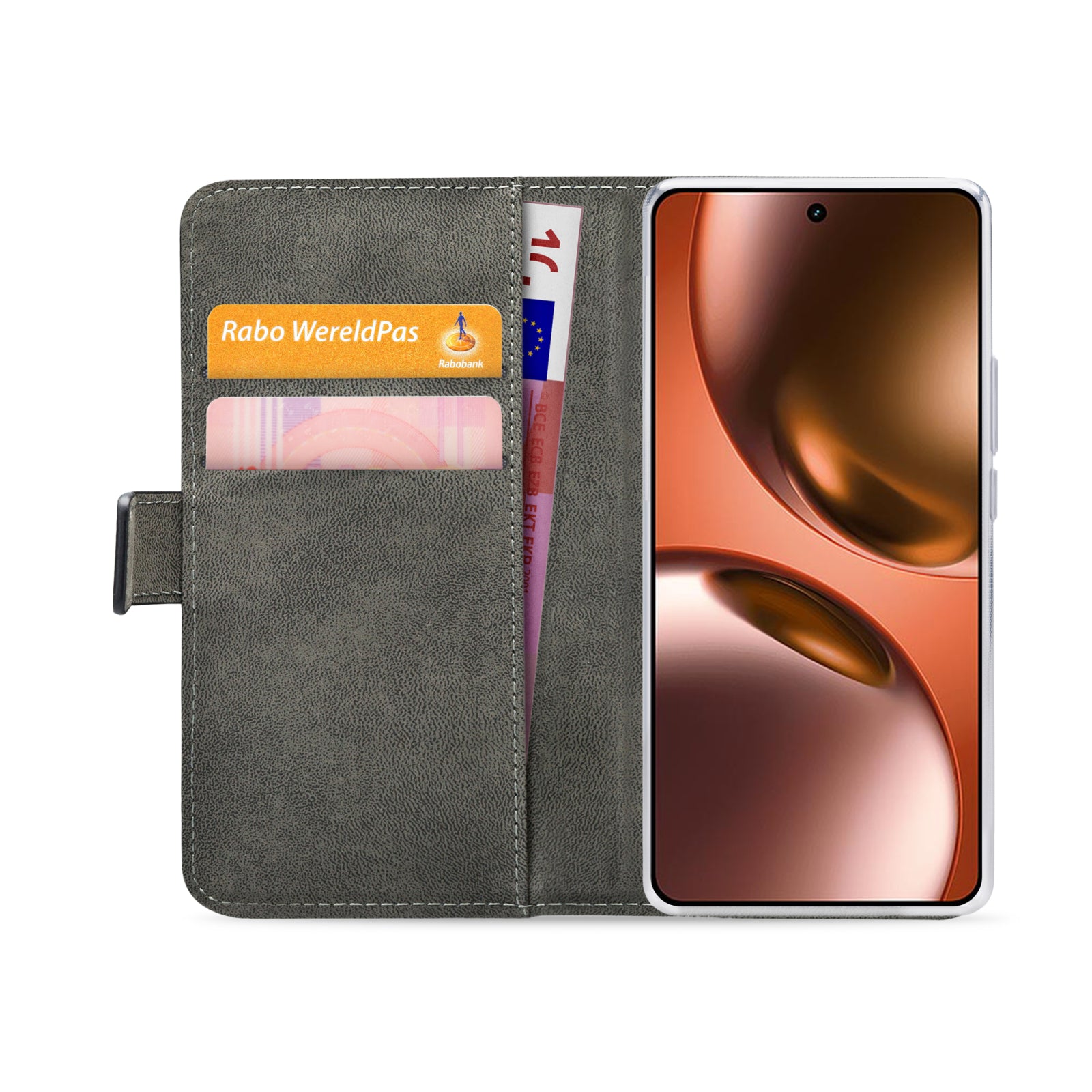 Mobilize Classic Gelly Wallet Book Case realme GT 7/GT 7T Black