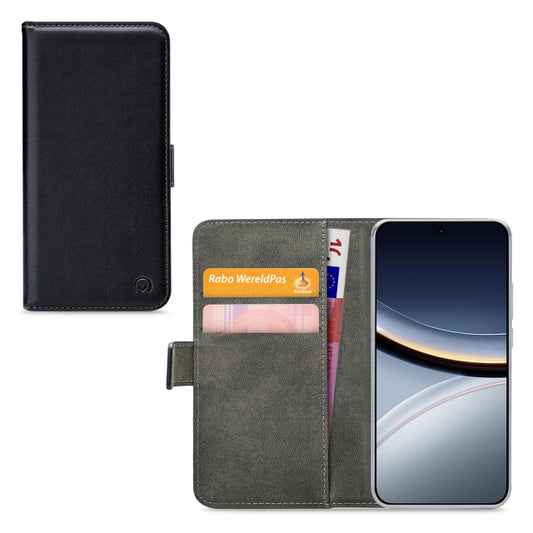 Mobilize Classic Gelly Wallet Book Case Xiaomi Poco F7 Schwarz