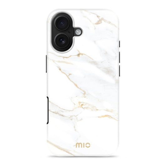MIO White Marble MagSafe kompatibel für iPhone 17