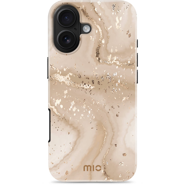 MIO Gold Marble Magsafe Kompatibel für iPhone 17