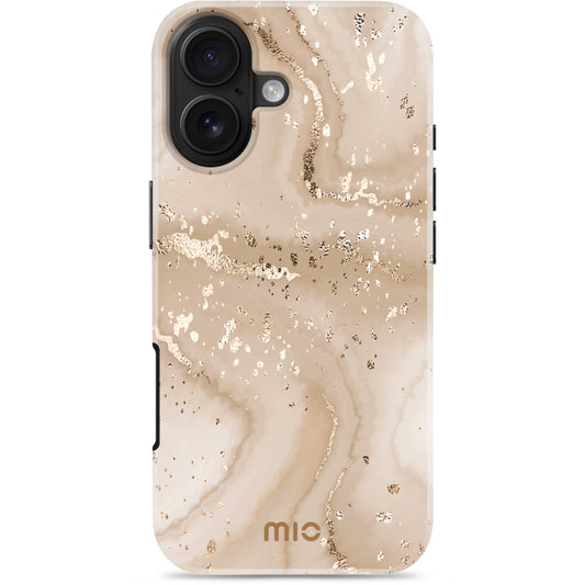 MIO Gold Marble Magsafe Kompatibel für iPhone 17