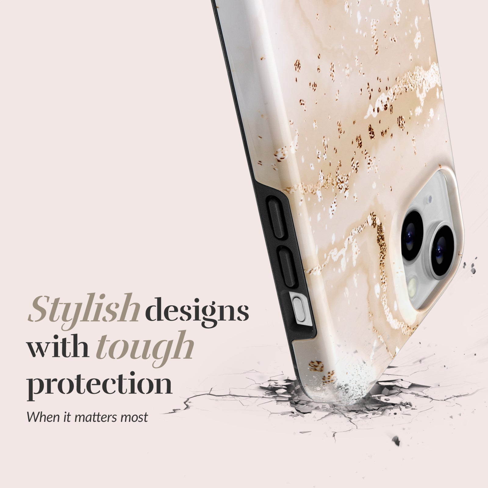 MIO Gold Marble Magsafe Compatible for iPhone Air