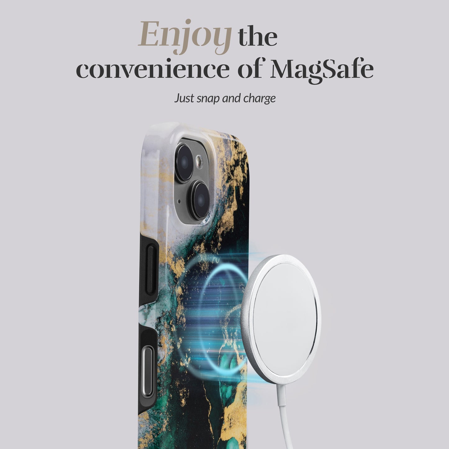 MIO Green Marble Magsafe Compatible for iPhone Air