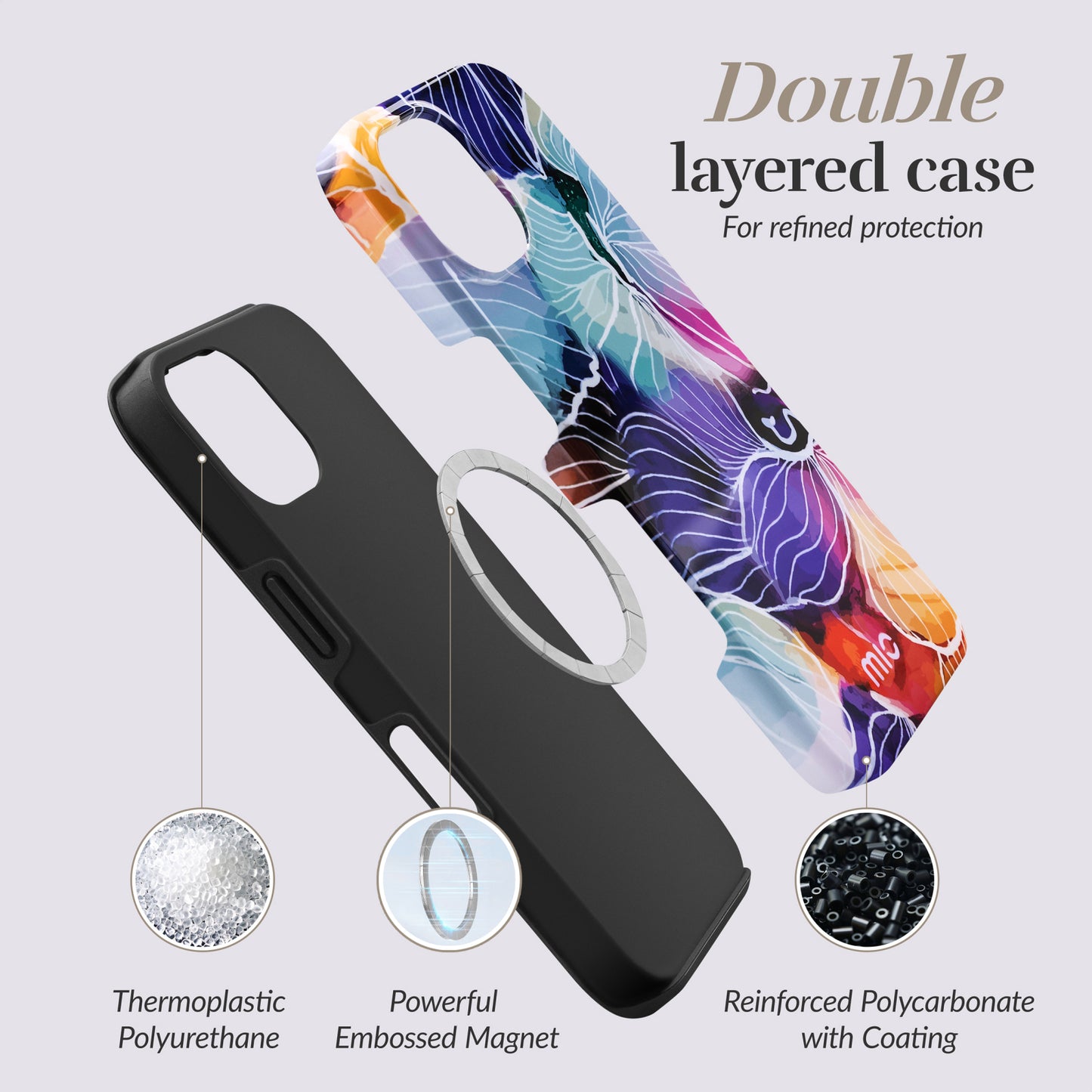 MIO Flowers Magsafe Compatible for iPhone 17 Pro