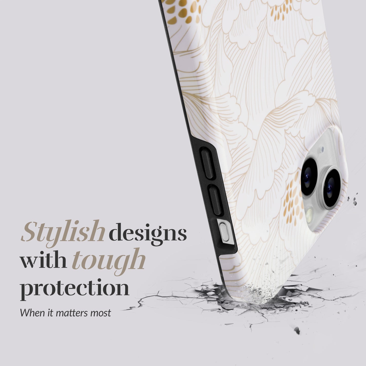 MIO White Roses Magsafe Compatible for iPhone 17 Pro