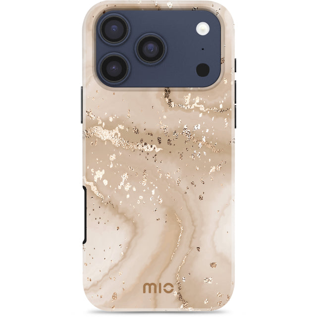 MIO Gold Marble Magsafe Kompatibel für iPhone 17 Pro Max