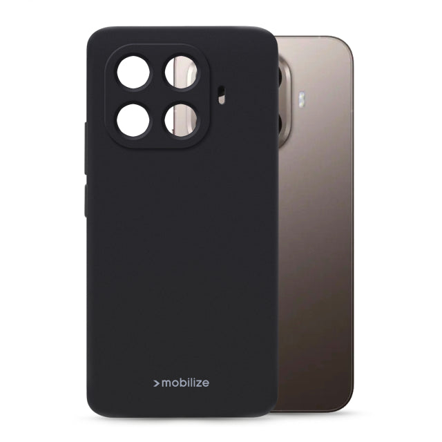 Mobilize Rubber Gelly Case Xiaomi 15T Pro Mattschwarz