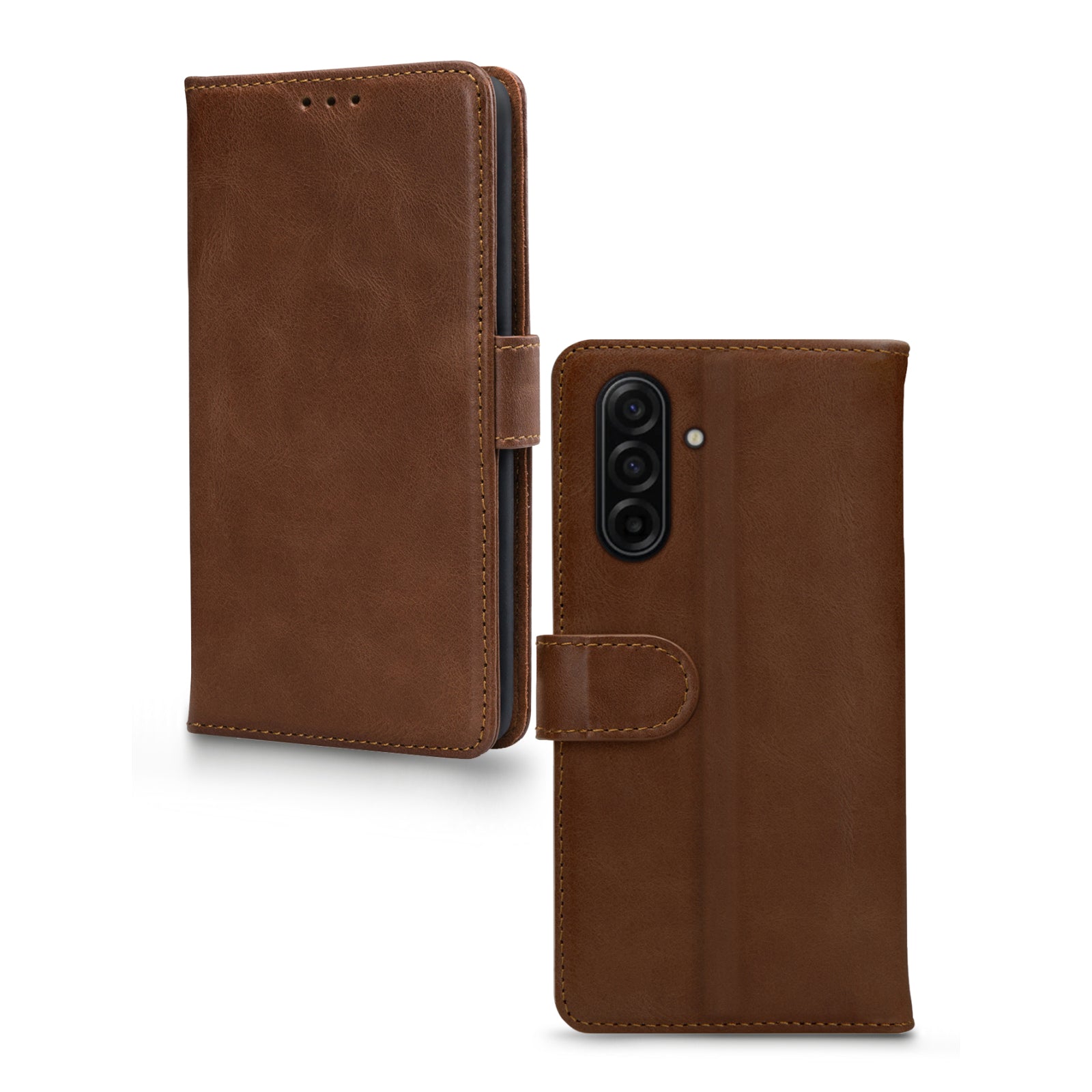 Mobilize Leather Wallet Samsung Galaxy A17 (4G/5G)/A18 5G Brown