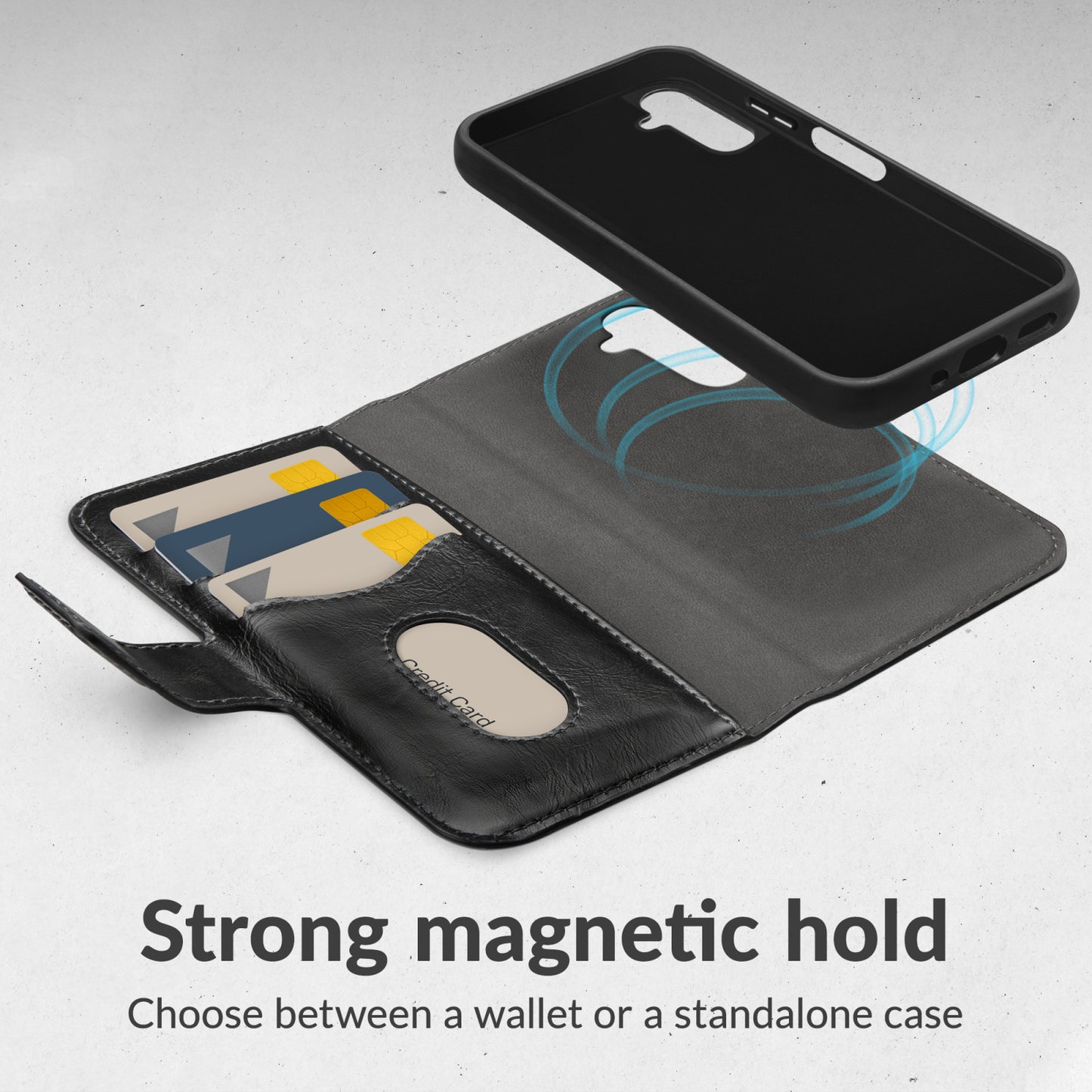 Mobilize 2in1 Magnet Gelly Wallet Case Samsung Galaxy A17 (4G/5G)/A18 5G Black