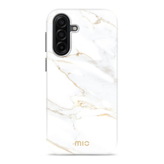 MIO White Marble Magsafe Compatible for Samsung A17 (4G/5G)/A18 5G