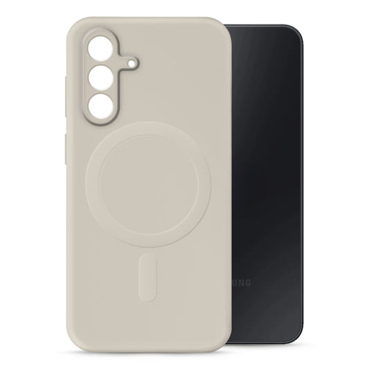 My Style Protective Flex Magsafe Compatible Case for Samsung Galaxy A17 (4G/5G)/A18 5G Antique White