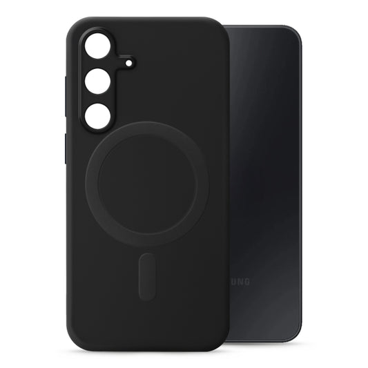 My Style Protective Flex Magsafe Compatible Case für Samsung Galaxy S25 FE 5G Schwarz