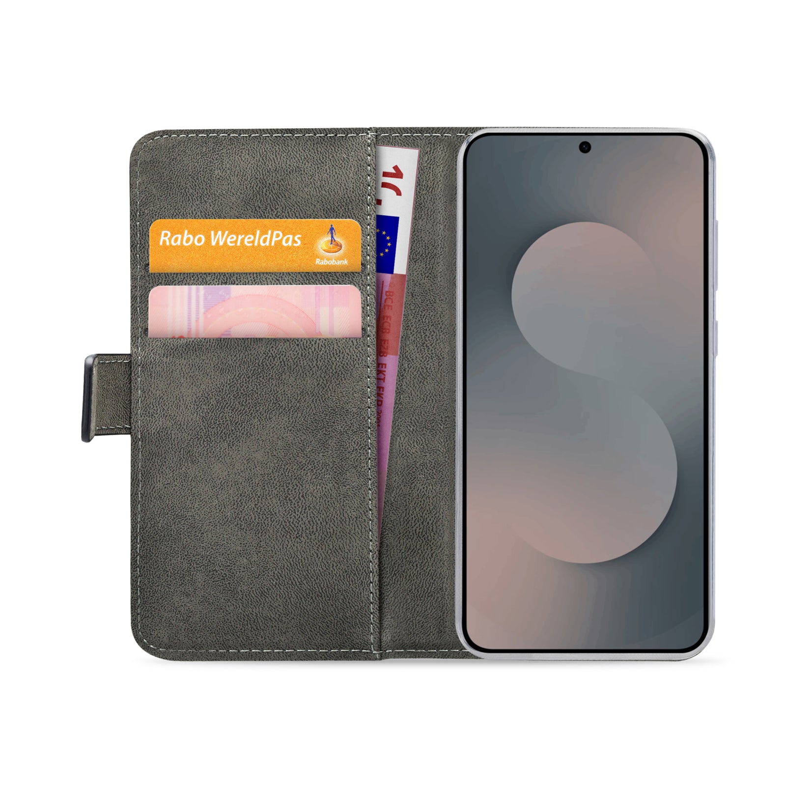 Mobilize Classic Gelly Wallet Book Case Samsung Galaxy S25 FE Black