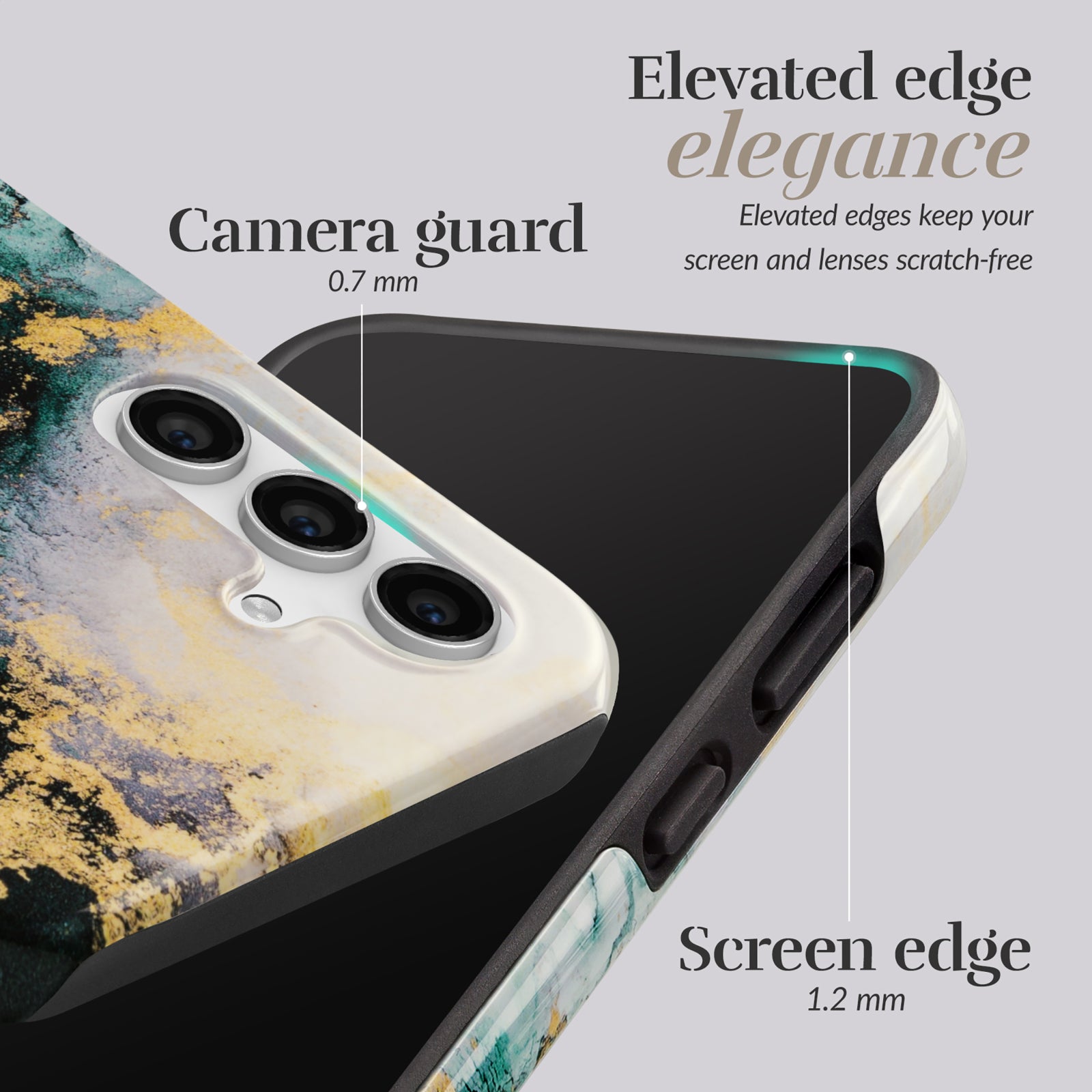 MIO Green Marble Magsafe Compatible for Samsung S25 FE 5G