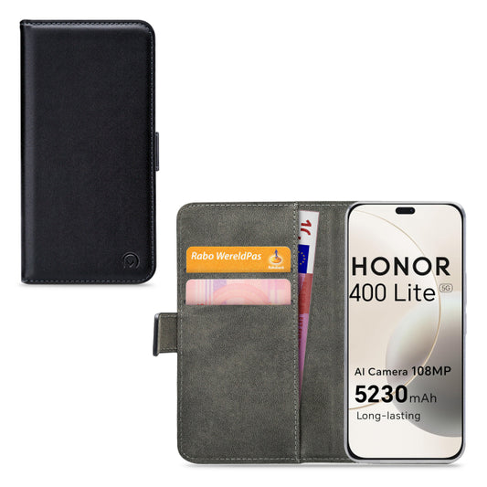 Mobilize Classic Gelly Wallet Book Case Honor 400 Lite Noir