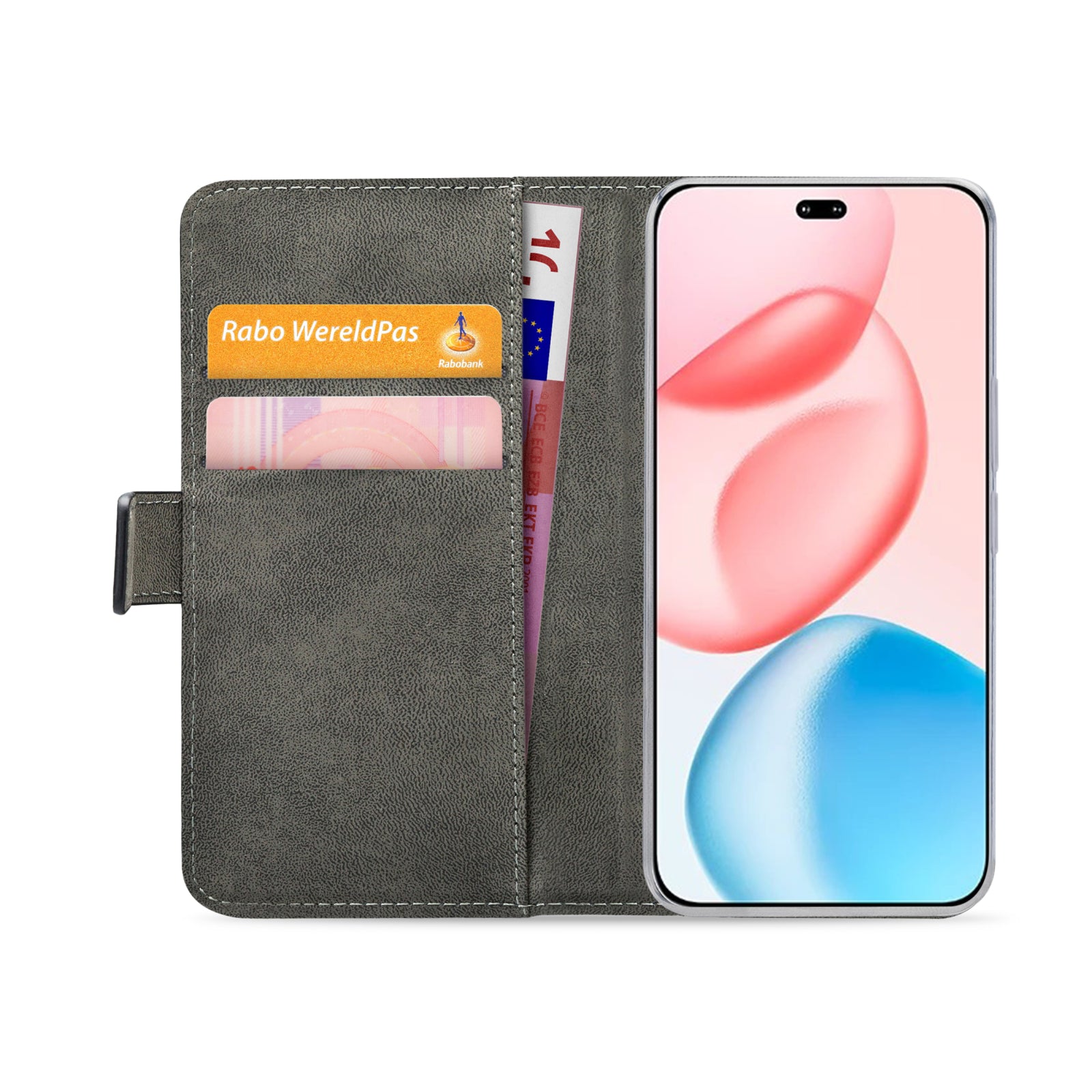 Mobilize Classic Gelly Wallet Book Case Honor 400 Pro Black