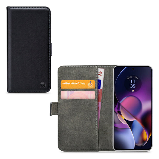Mobilize Classic Gelly Wallet Book Case Motorola Moto G54 Power Noir