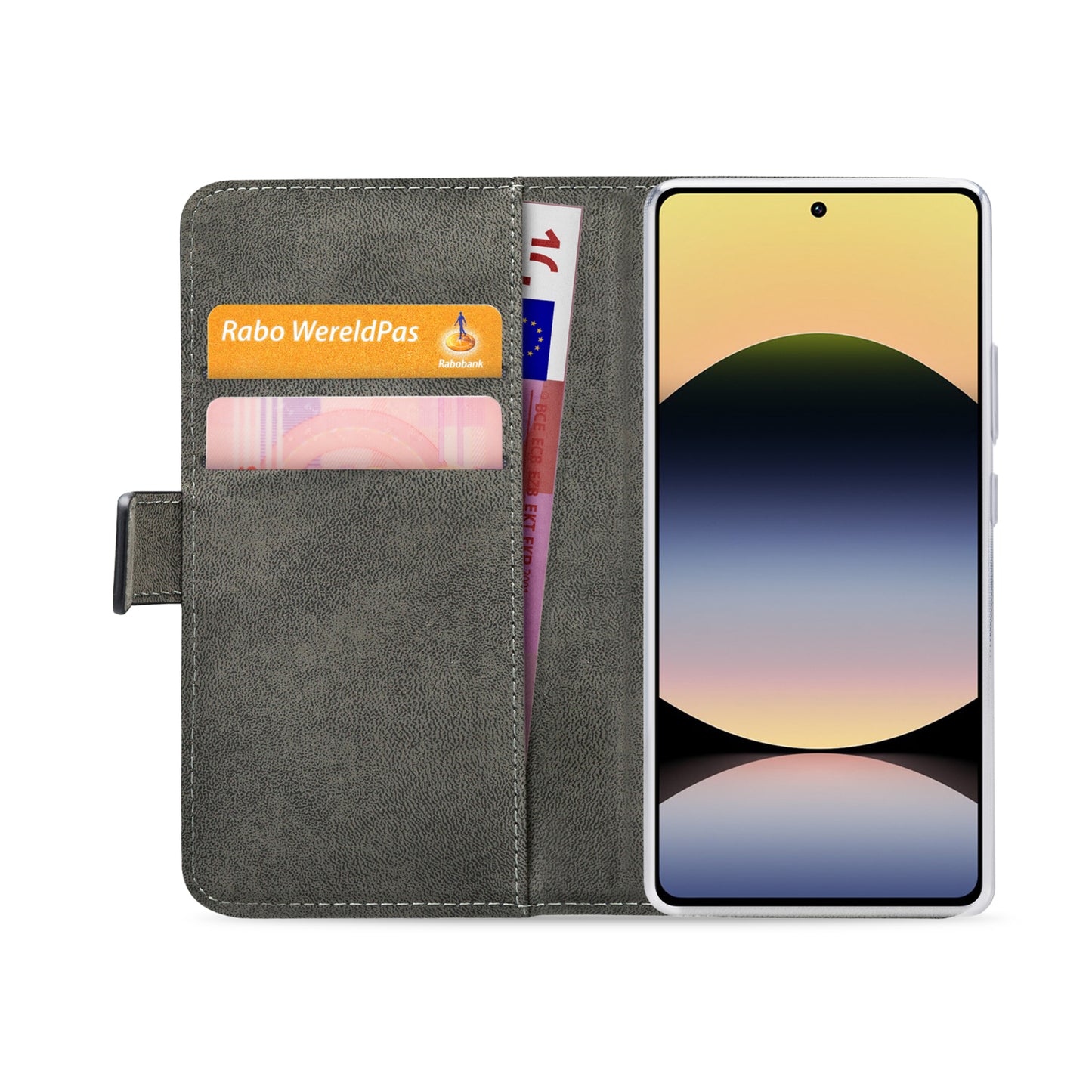Mobilize Classic Gelly Wallet Book Case Xiaomi Redmi Note 14S Black