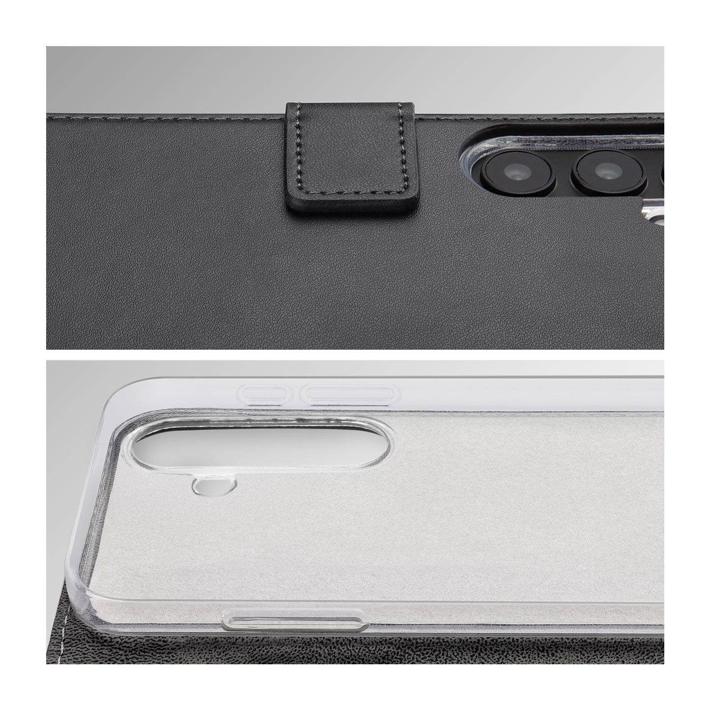 Mobilize Classic Gelly Wallet Book Case OPPO Reno 14 Pro 5G Black