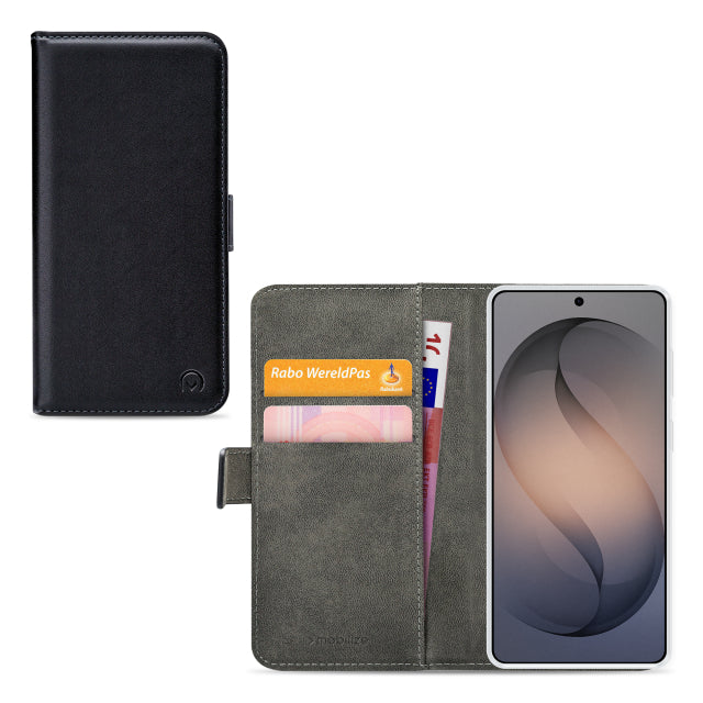 Mobilize Classic Gelly Wallet Book Case Samsung Galaxy S26 Ultra 5G Black
