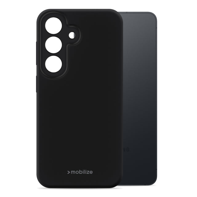 Mobilize Rubber Gelly Case Samsung Galaxy S26 5G Mattschwarz