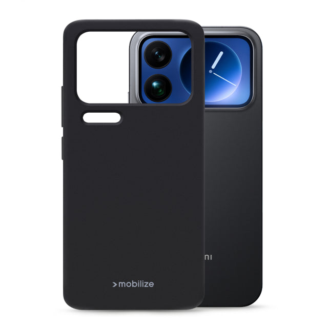 Mobilize Rubber Gelly Case Xiaomi 17 Pro Max Mattschwarz