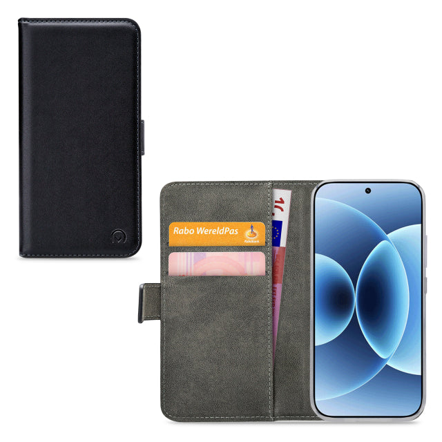 Mobilize Classic Gelly Wallet Book Case Xiaomi 17 Noir