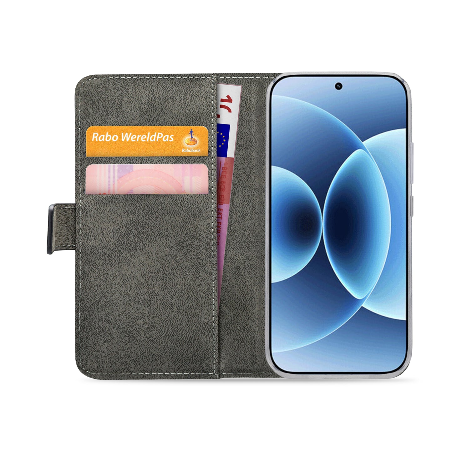 Mobilize Classic Gelly Wallet Book Case Xiaomi 17 Black