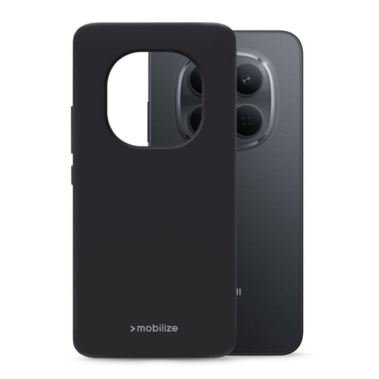 Mobilize Rubber Gelly Case Xiaomi Redmi Note 15 Pro 5G Matt Black