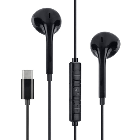 Mobilize In-ear Stereo Headset with Remote USB-C Black