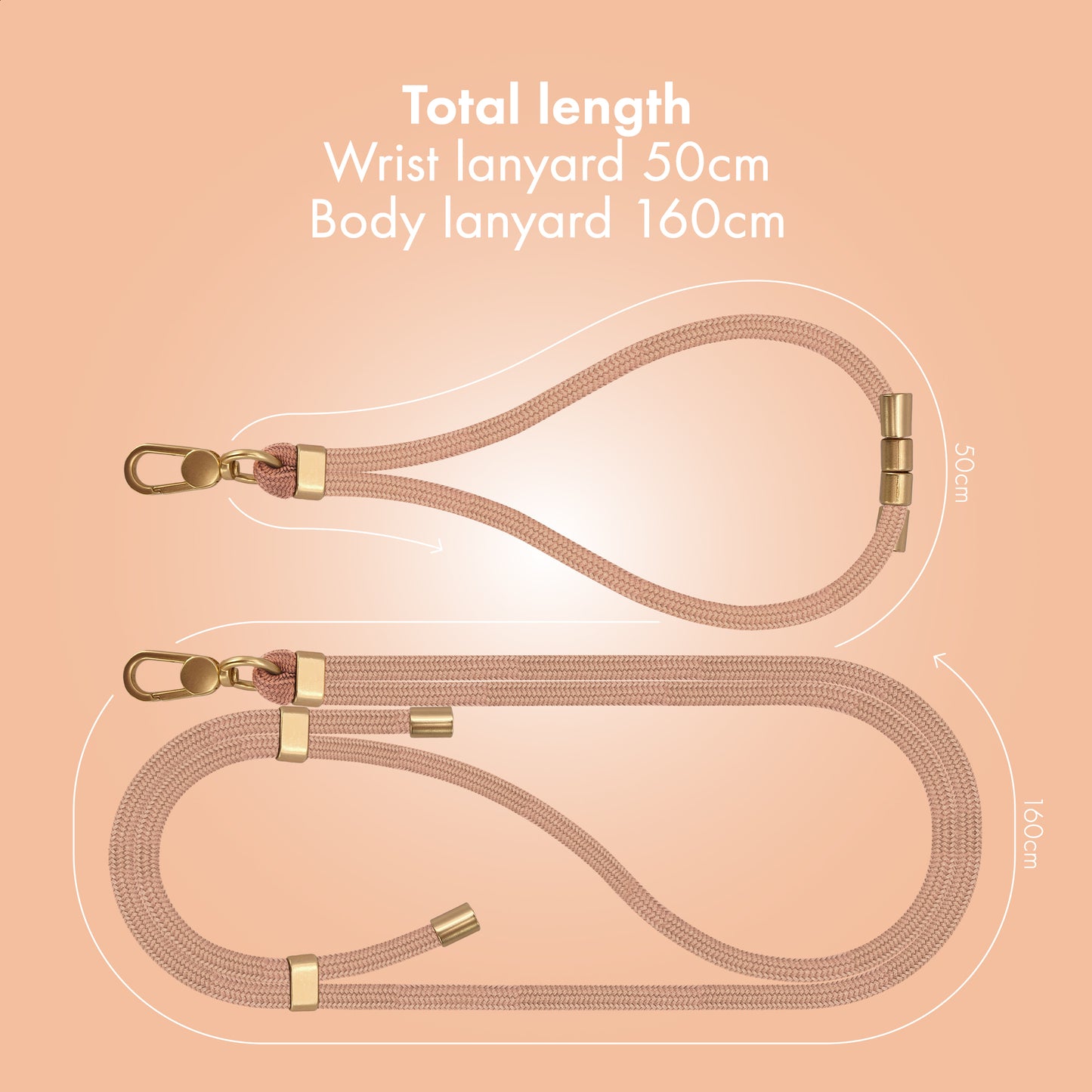 My Style Body & Wrist (2-Pack) Lanyard Set - Pink