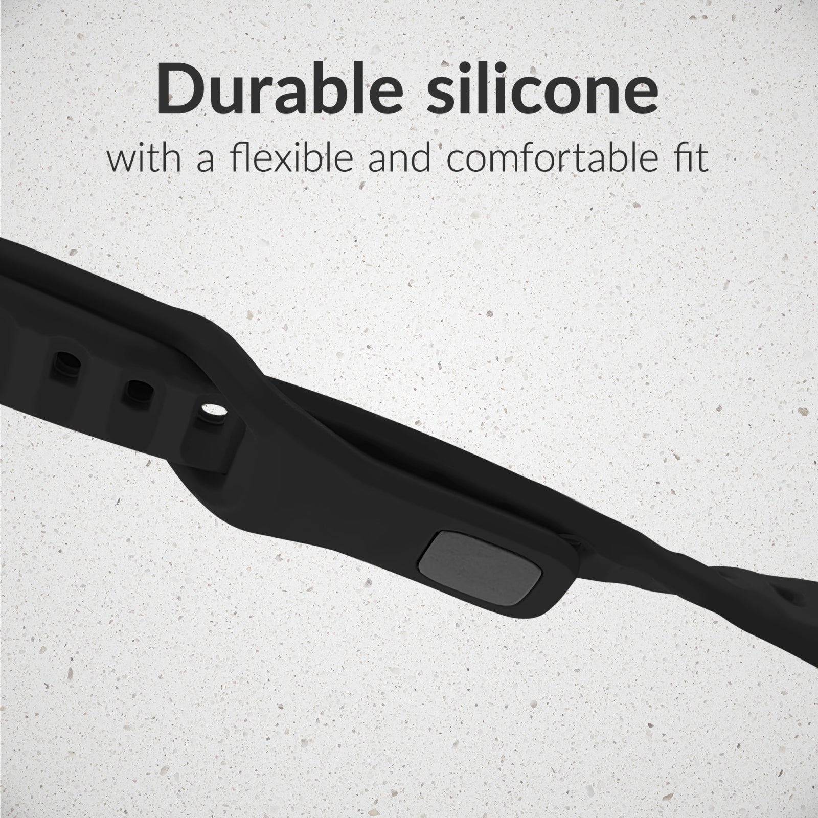 Mobilize Silicon Watch Band - Sports - for Apple 38/40/41mm - Black