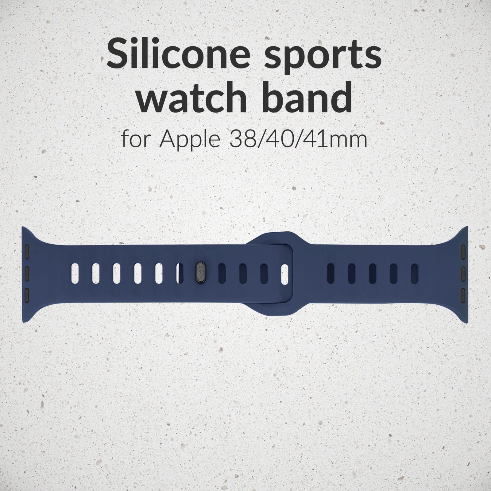 Mobilize Silicon Watch Band - Sports - for Apple 38/40/41mm - Blue