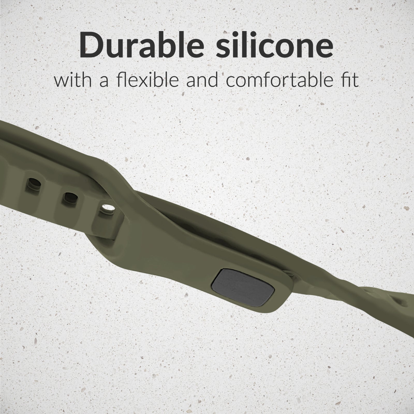 Mobilize Silicon Watch Band - Sports - for Apple 42/44/45/49mm - Green
