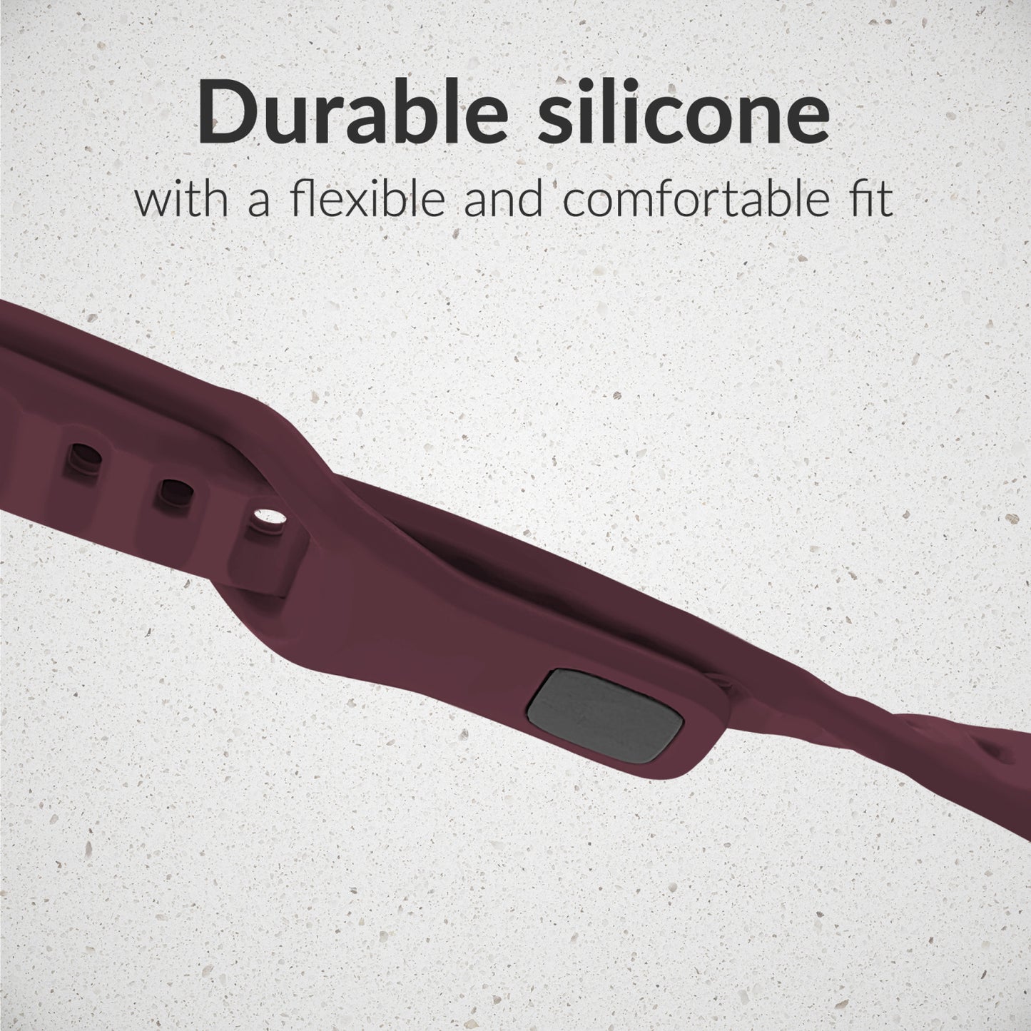 Mobilize Silicon Watch Band - Sports - for Apple 38/40/41mm - Bordeaux
