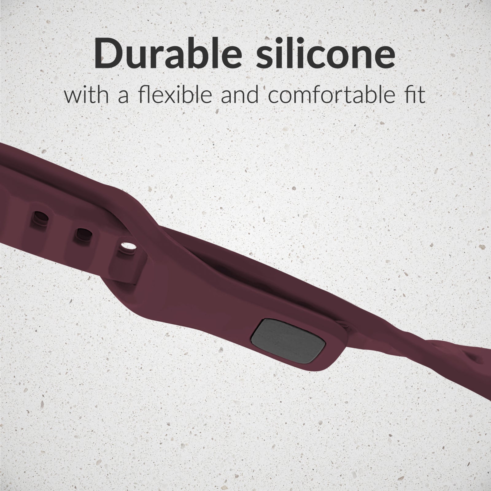 Mobilize Silicon Watch Band - Sports - for Apple 38/40/41mm - Bordeaux