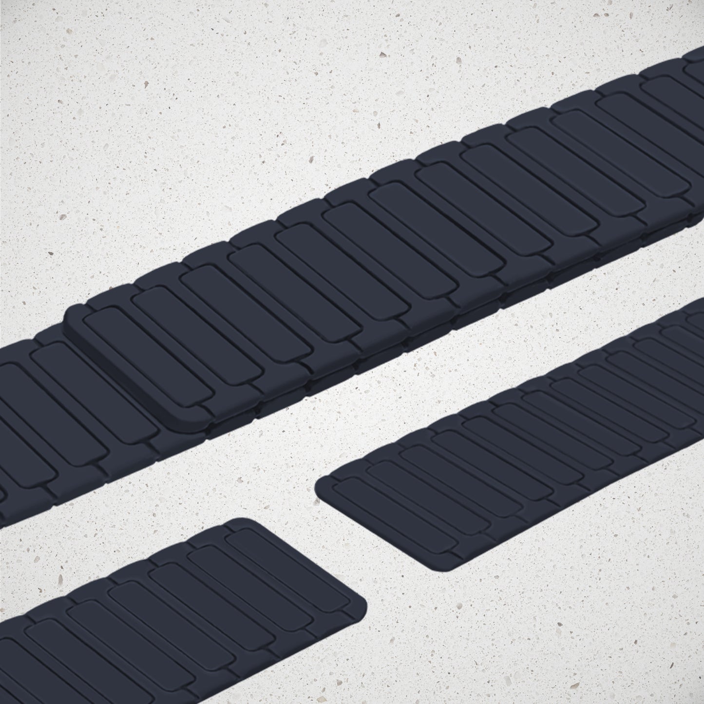 Mobilize Silicon Watch Band - Magnetic - for Apple 42/44/45/49mm - Blue