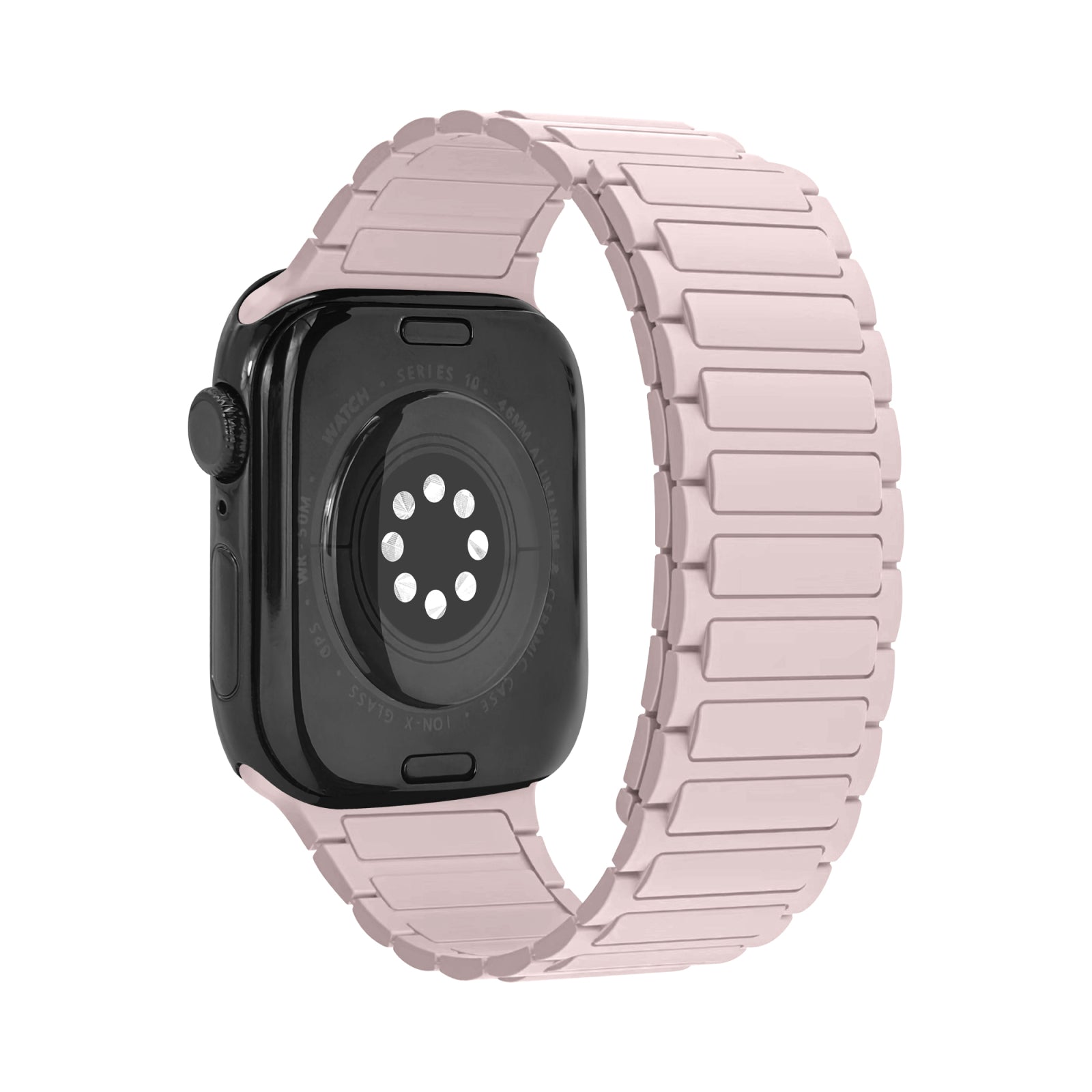 Mobilize Silicon Watch Band - Magnetic - for Apple 42/44/45/49mm - Pink