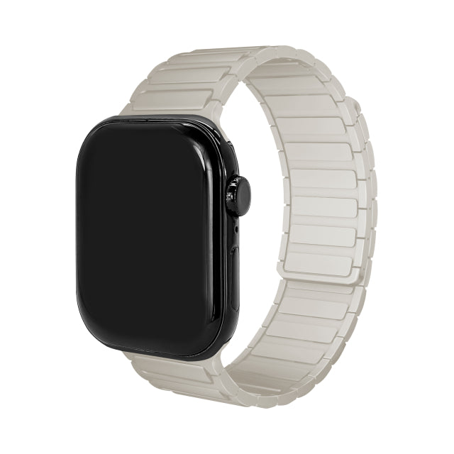 Bracelet de montre en silicone Mobilize - Magnétique - pour Apple 38/40/41 mm - Starlight
