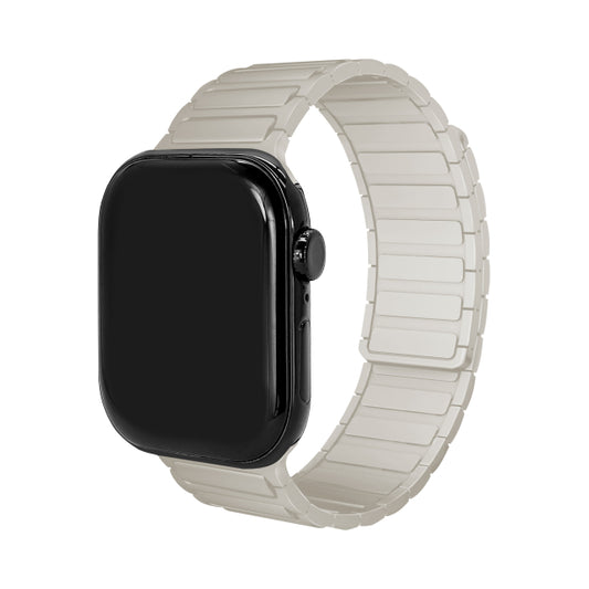 Mobilize Silikon-Armband – Magnetisch – für Apple 38/40/41mm – Starlight