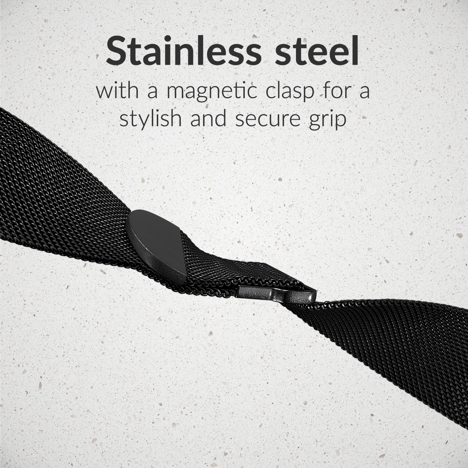 Mobilize Milanese Watch Band - for Apple 42/44/45/49mm - Black