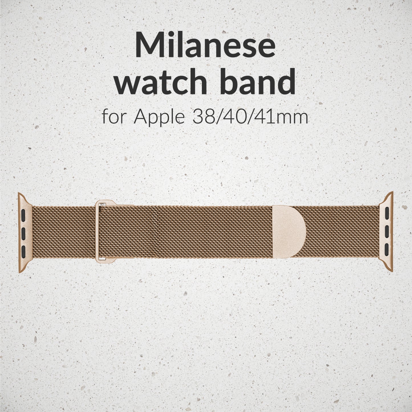 Mobilize Milanese Watch Band - for Apple 38/40/41mm - Rose Gold